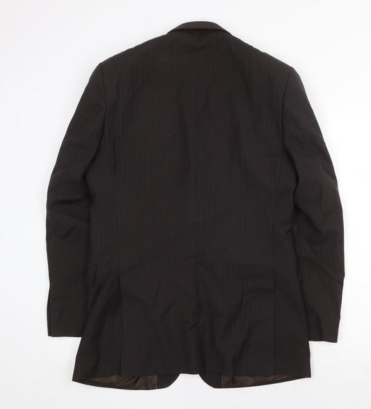 Mens UK Size 38 Burton Regular Brown Suit Jacket