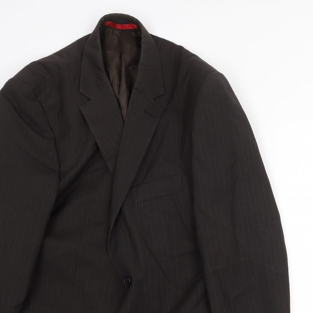 Mens UK Size 38 Burton Regular Brown Suit Jacket