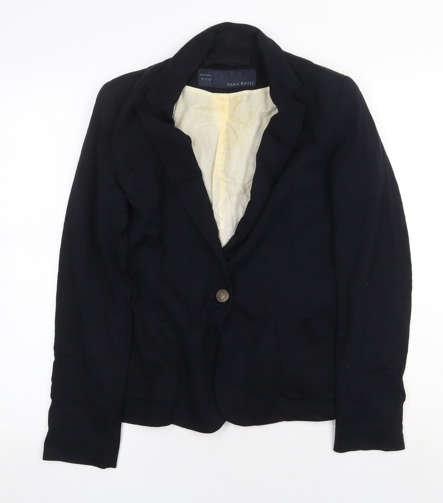 Womens UK Size S Zara Blue Jacket