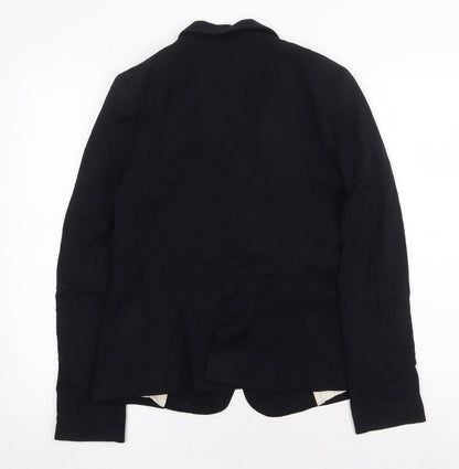Womens UK Size S Zara Blue Jacket