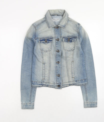 Womens UK Size 8 New Look Blue Jacket