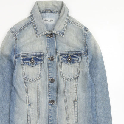 Womens UK Size 8 New Look Blue Jacket