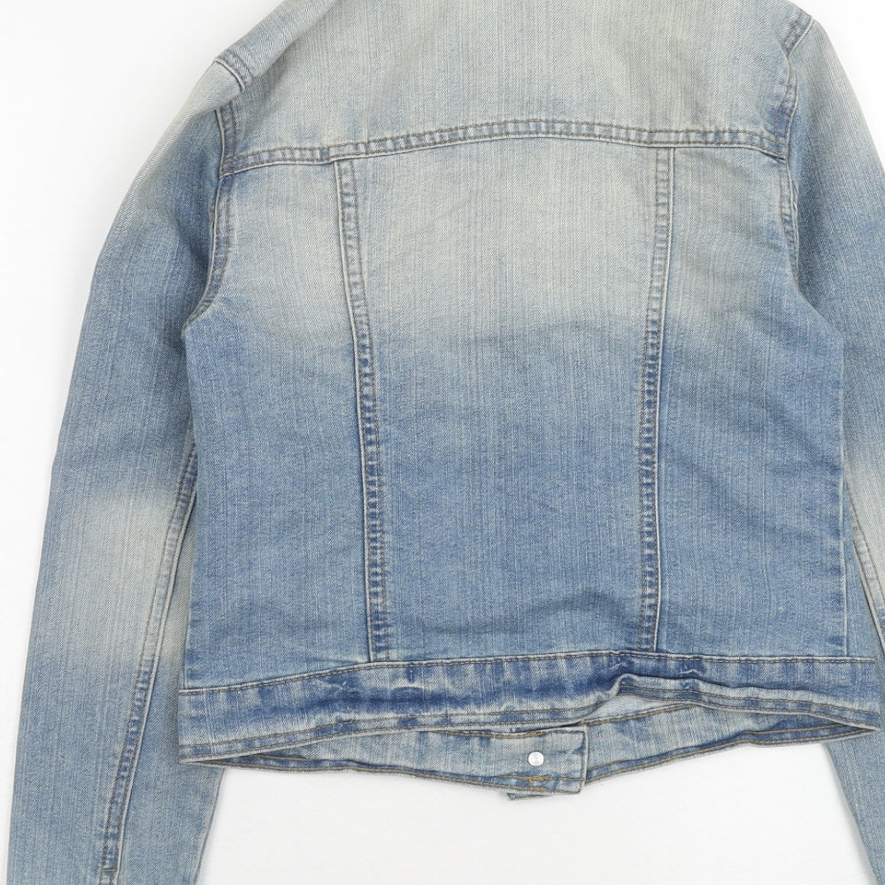 Womens UK Size 8 New Look Blue Jacket