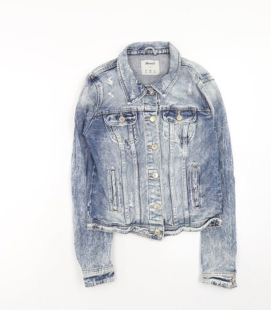 Womens UK Size 8 Denim & Co. Blue Jacket