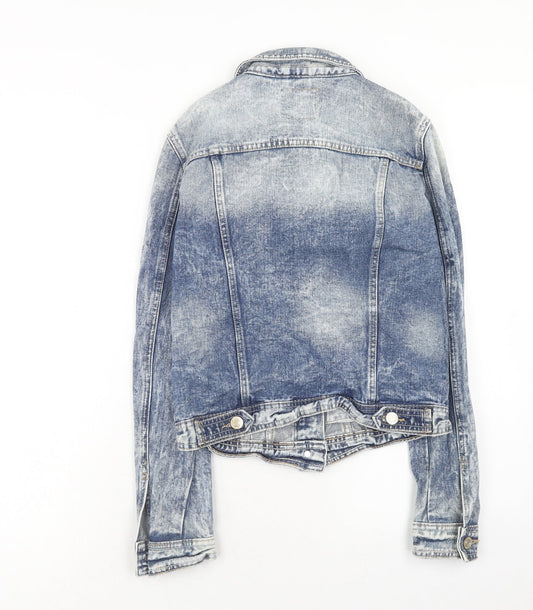Womens UK Size 8 Denim & Co. Blue Jacket