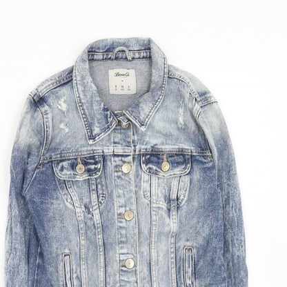 Womens UK Size 8 Denim & Co. Blue Jacket