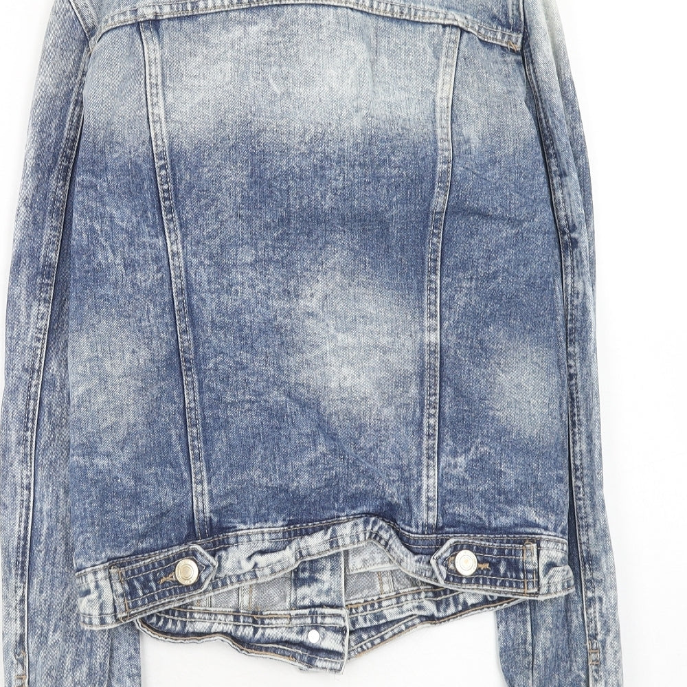 Womens UK Size 8 Denim & Co. Blue Jacket