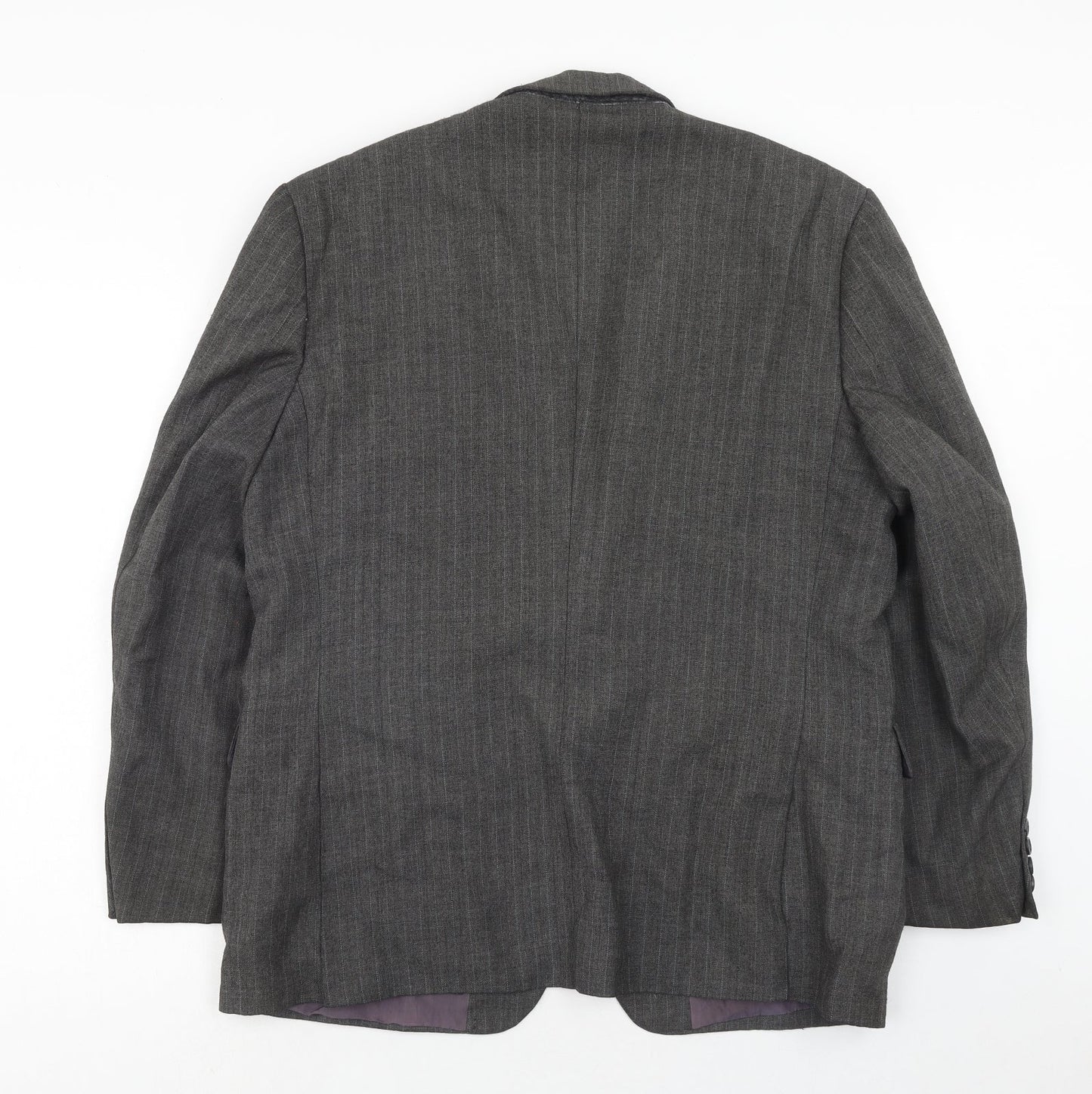 Mens UK Size 42 Preworn Regular Grey Suit Jacket
