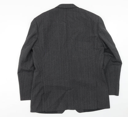 Mens UK Size 42 Marks and Spencer Regular Grey Suit Jacket