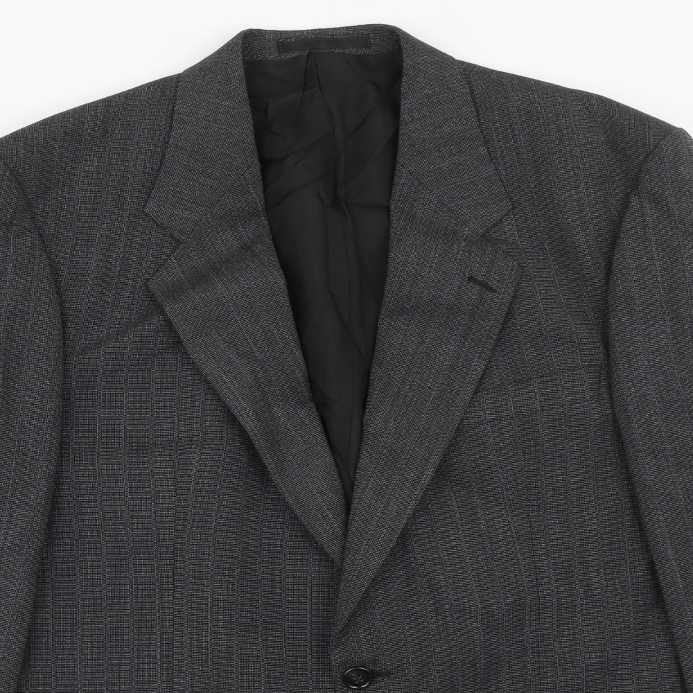Mens UK Size 42 Marks and Spencer Regular Grey Suit Jacket