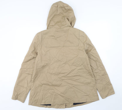 Gemo Womens Beige Jacket Size M Button