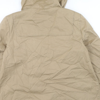 Gemo Womens Beige Jacket Size M Button