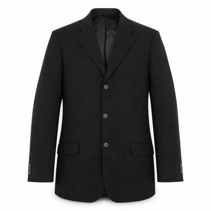 Mens UK Size 40 Milan Regular Black Suit Jacket