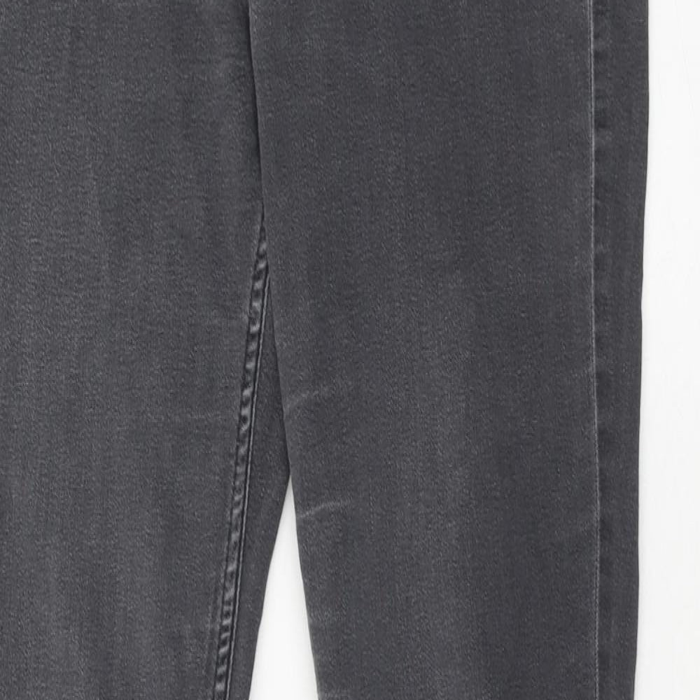 Womens UK Size 31 in H&M Regular Fit Skinny Black Jeans