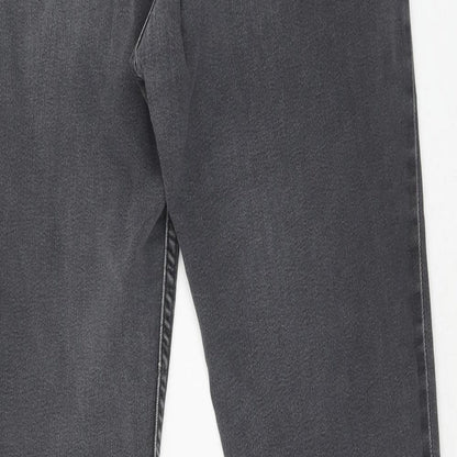Womens UK Size 31 in H&M Regular Fit Skinny Black Jeans