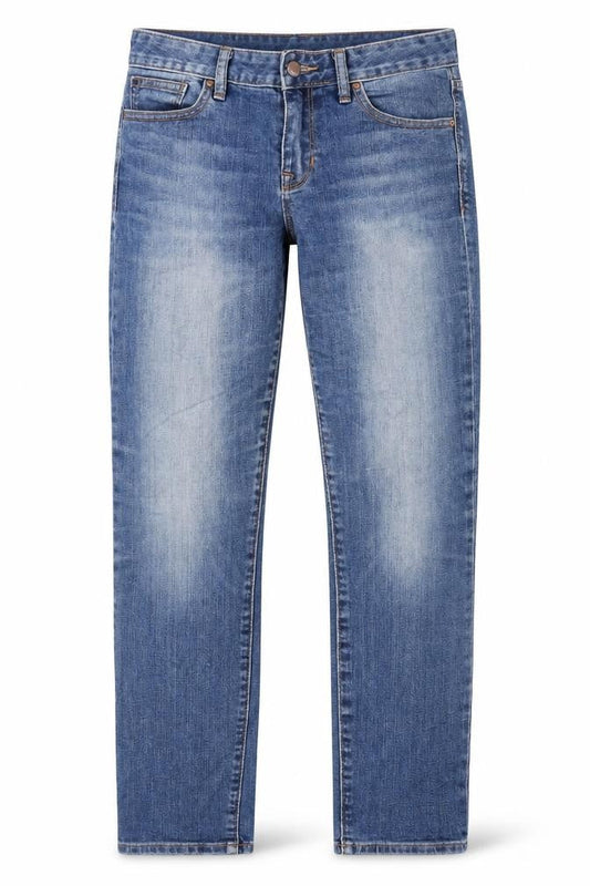 Mens UK Size 28 in Gap Regular Fit Straight Blue Jeans