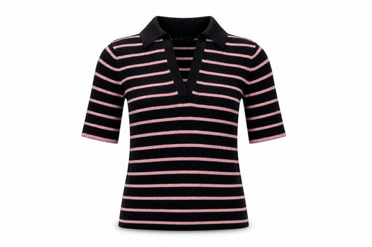 Womens UK Size XS Marks and Spencer Blue Basic Polo