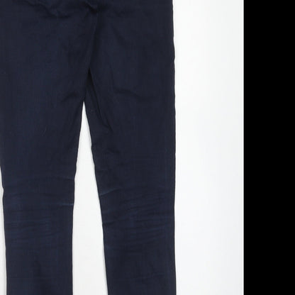 Womens UK Size 12 Marks and Spencer Extra-Slim Fit Skinny Blue Jeans