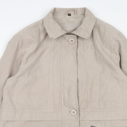 Womens UK Size 12 Finesse Beige Jacket
