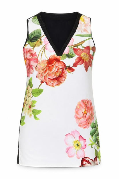 Womens UK Size 8 Per Una Multicoloured Basic Tank