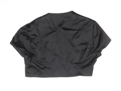 Debut Womens Black Jacket Size 10 - Shrug