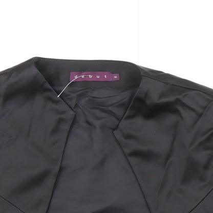 Debut Womens Black Jacket Size 10 - Shrug