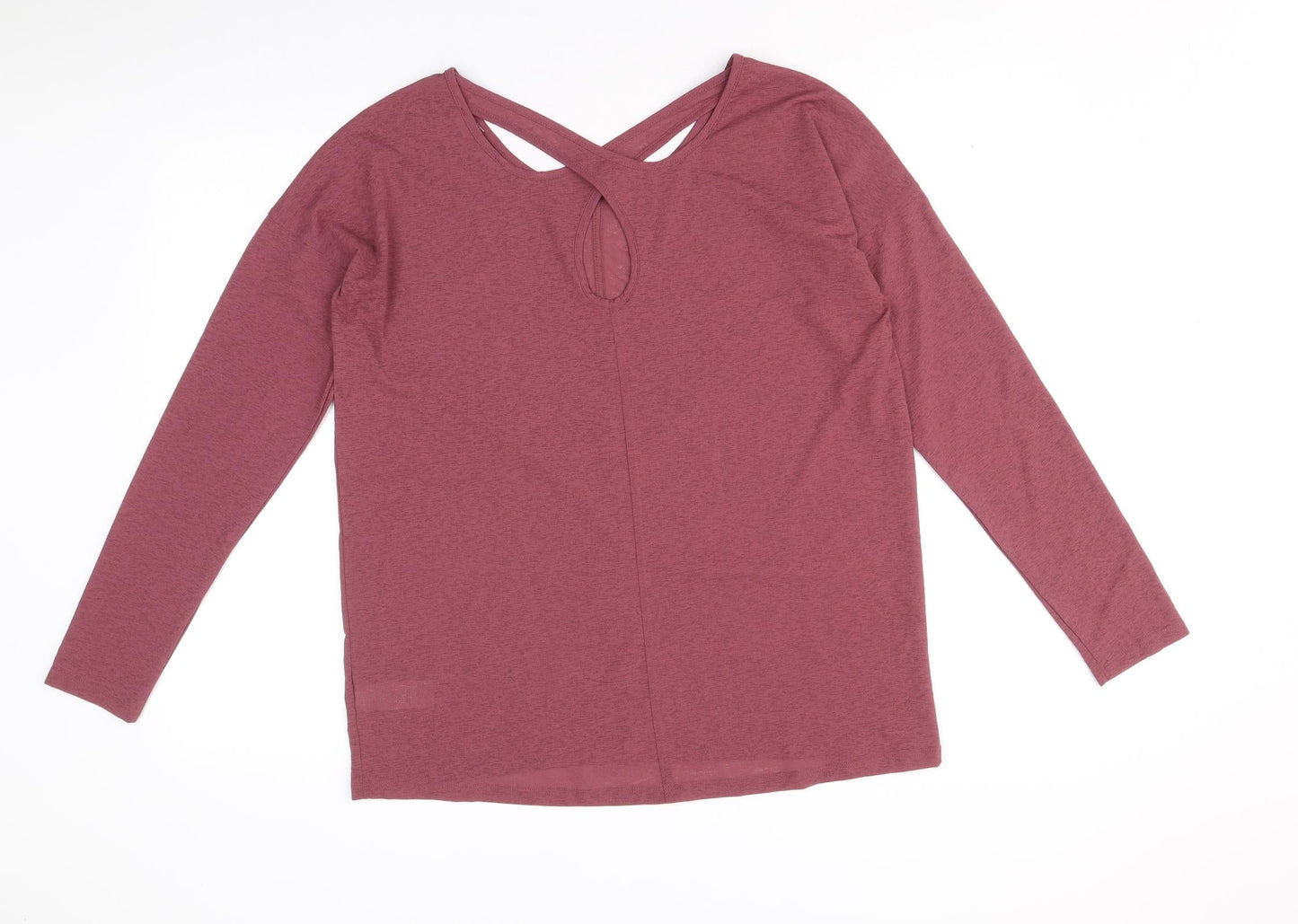 Womens UK Size 12 NEXT Purple Basic Blouse