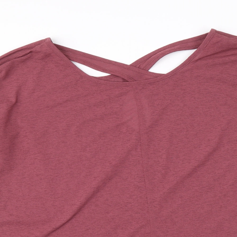 Womens UK Size 12 NEXT Purple Basic Blouse