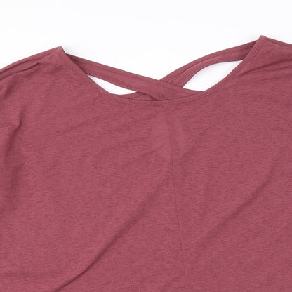 Womens UK Size 12 NEXT Purple Basic Blouse