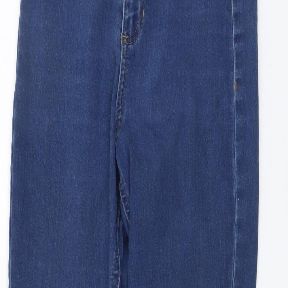 Womens UK Size 8 Marks and Spencer Regular Fit Jegging Blue Jeans