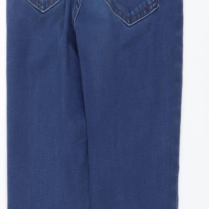 Womens UK Size 8 Marks and Spencer Regular Fit Jegging Blue Jeans