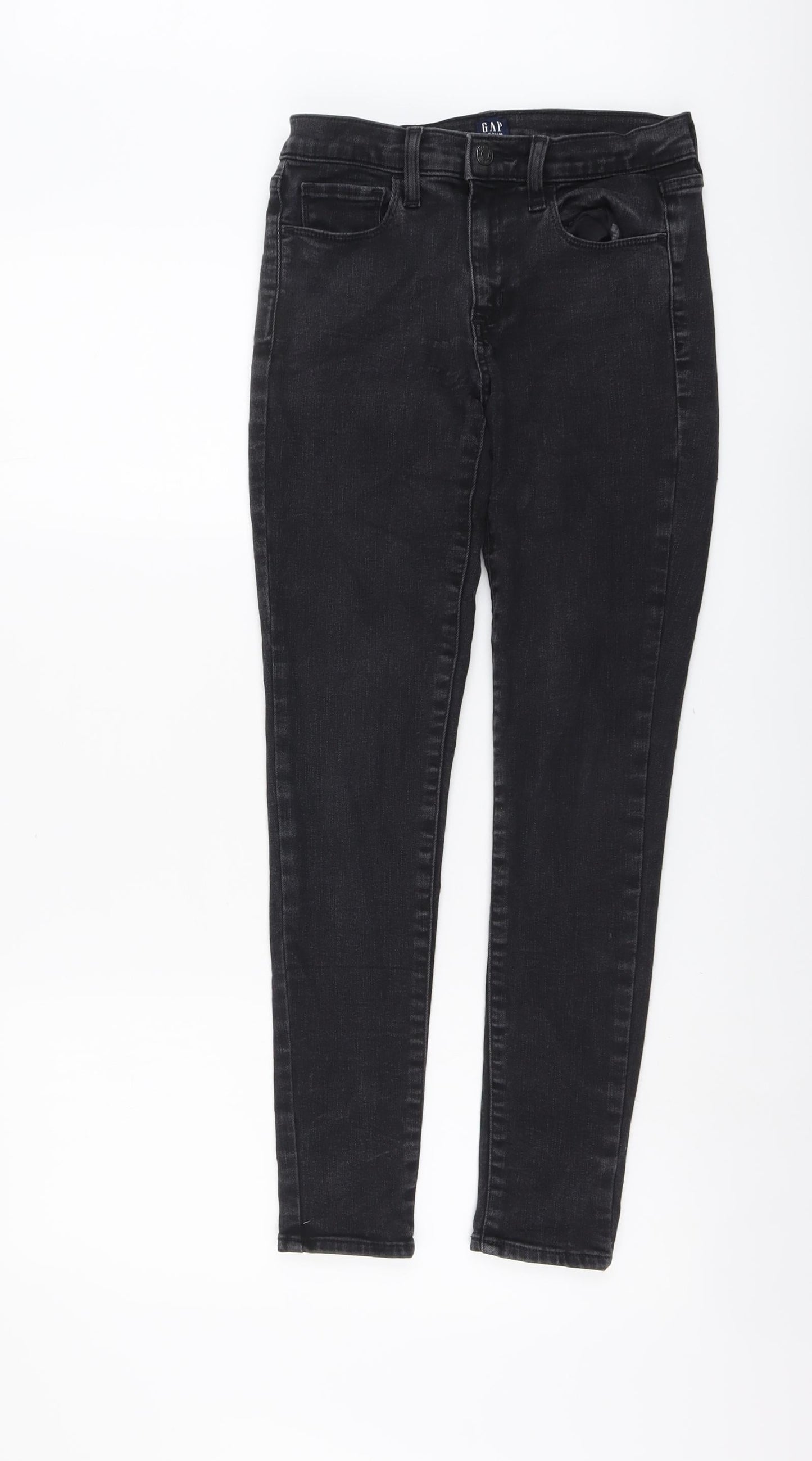 Womens UK Size 27 in Gap Regular Fit Skinny Grey Jeans