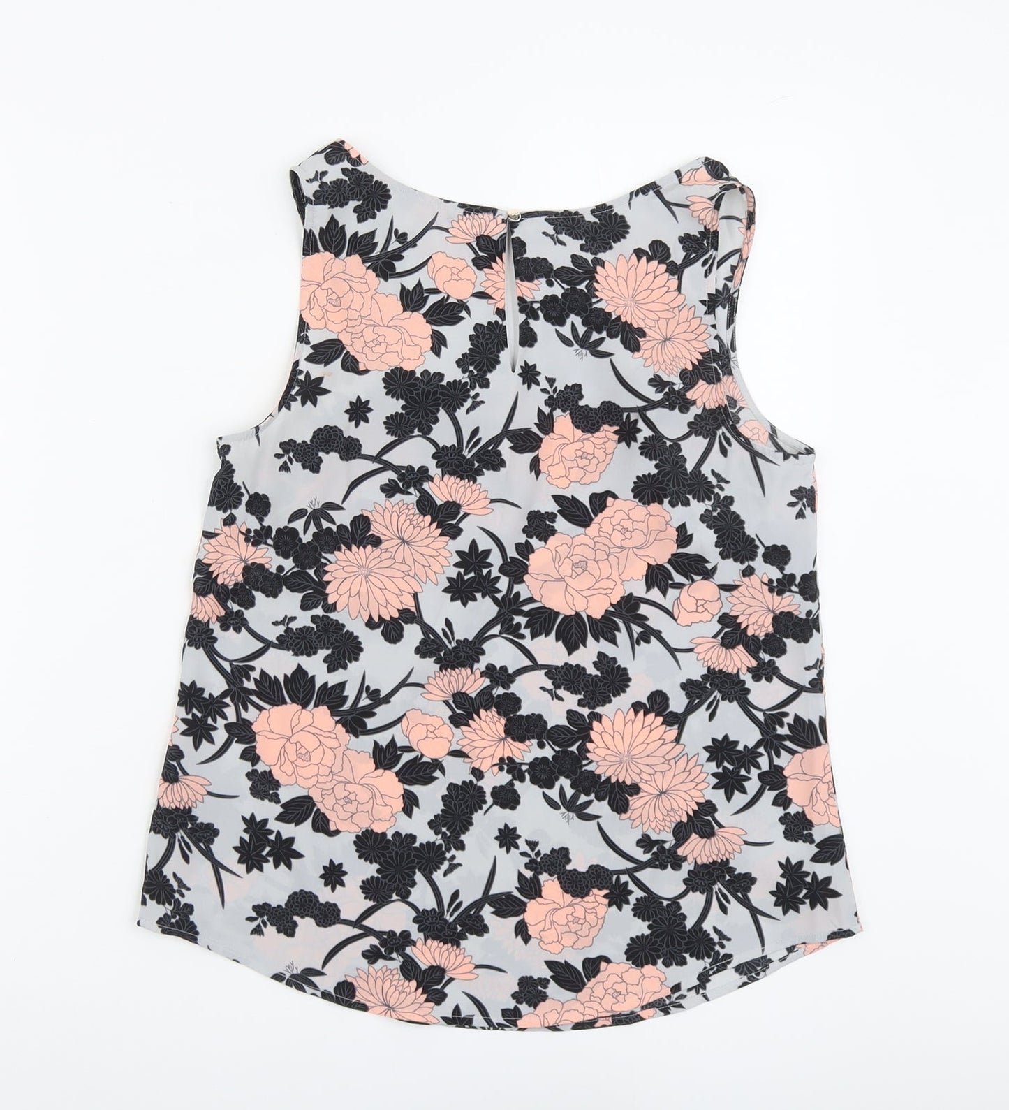Womens UK Size 10 Oasis Multicoloured Basic Tank