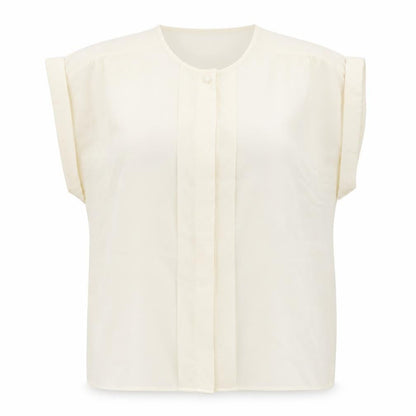 Womens UK Size 18 C&A Ivory Basic Blouse