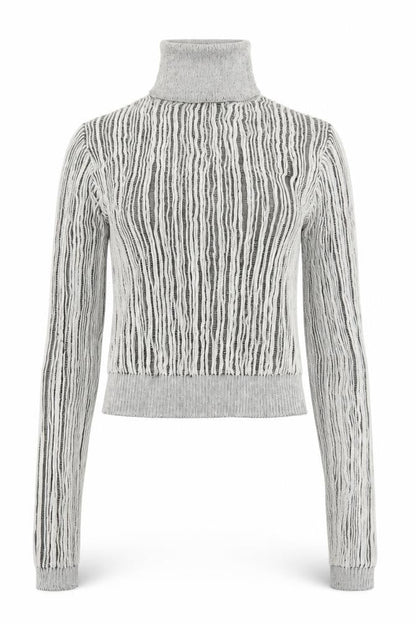 Womens UK Size S Zara Grey Pullover Jumper