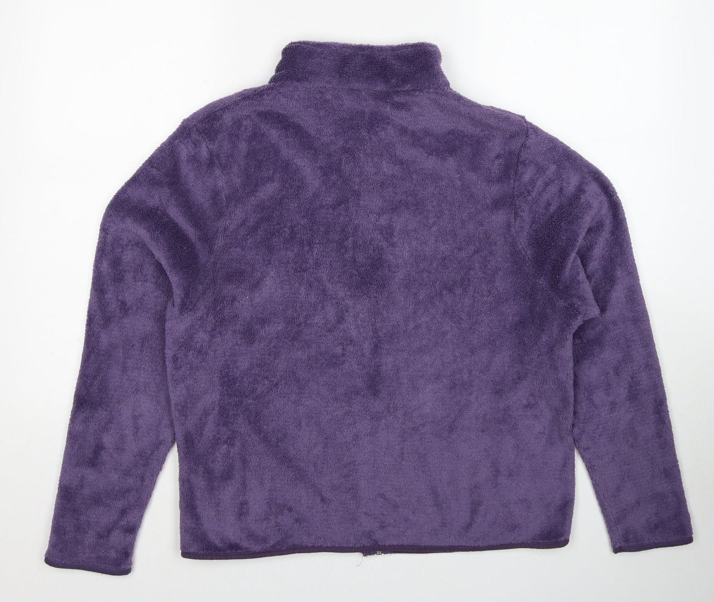 Avenue Womens Purple Jacket Size 16 Zip