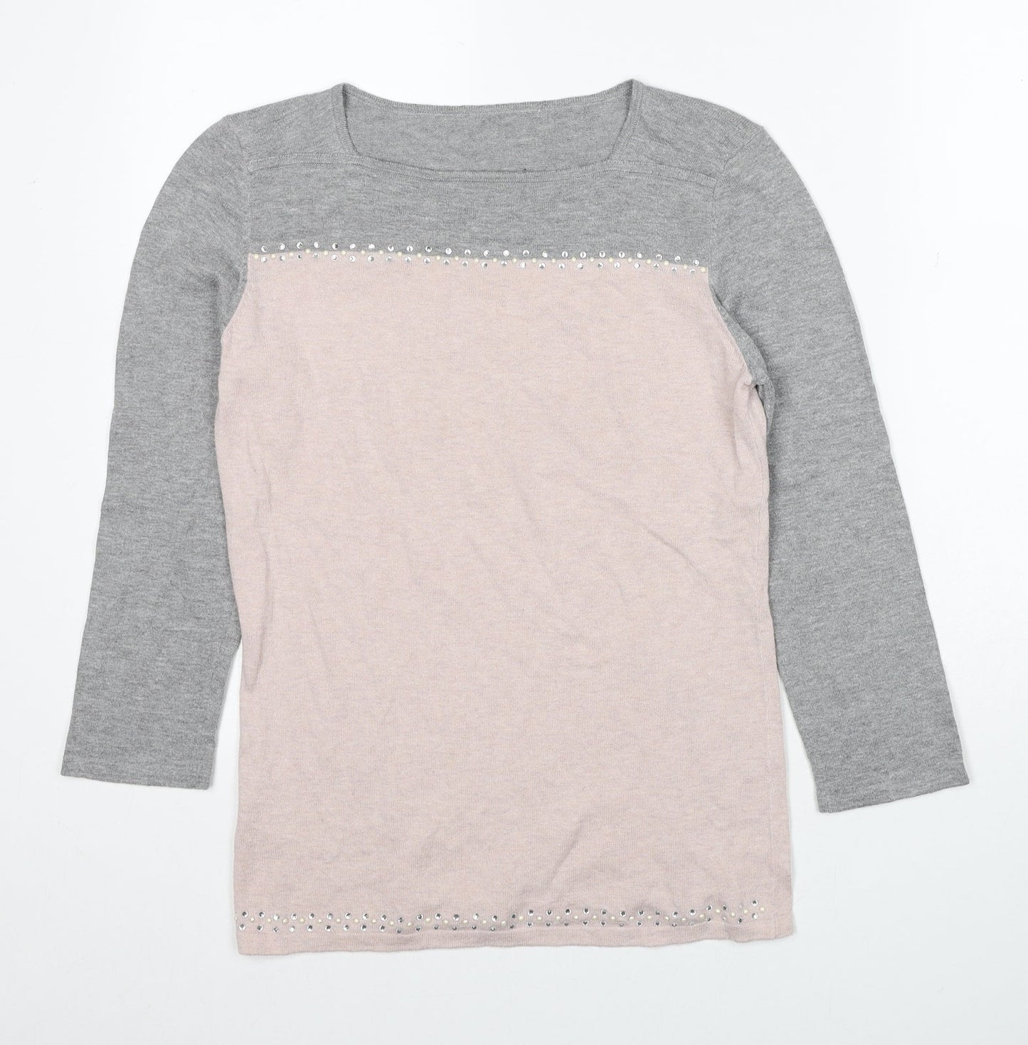 Womens UK Size 10 NEXT Pink Pullover Jumper