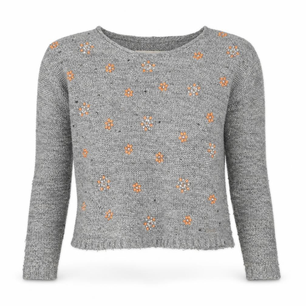 Womens UK Size XS Marks and Spencer Grey Pullover Jumper