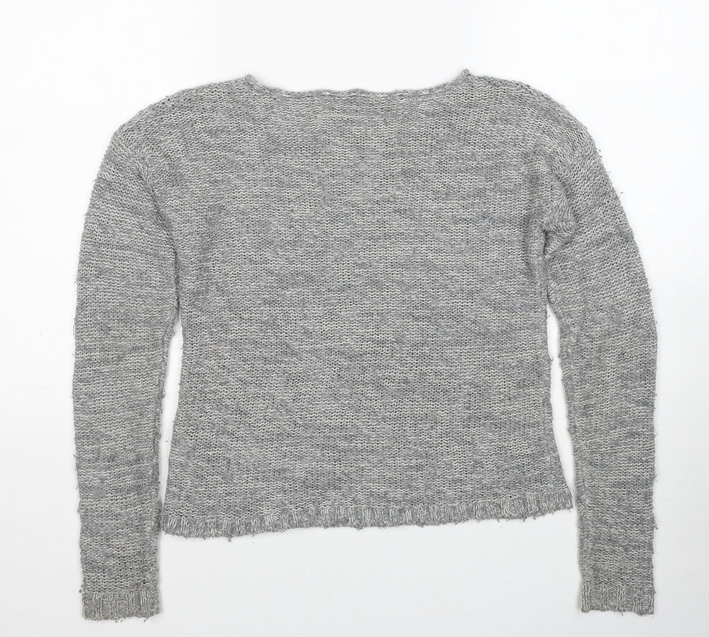 Womens UK Size XS Marks and Spencer Grey Pullover Jumper