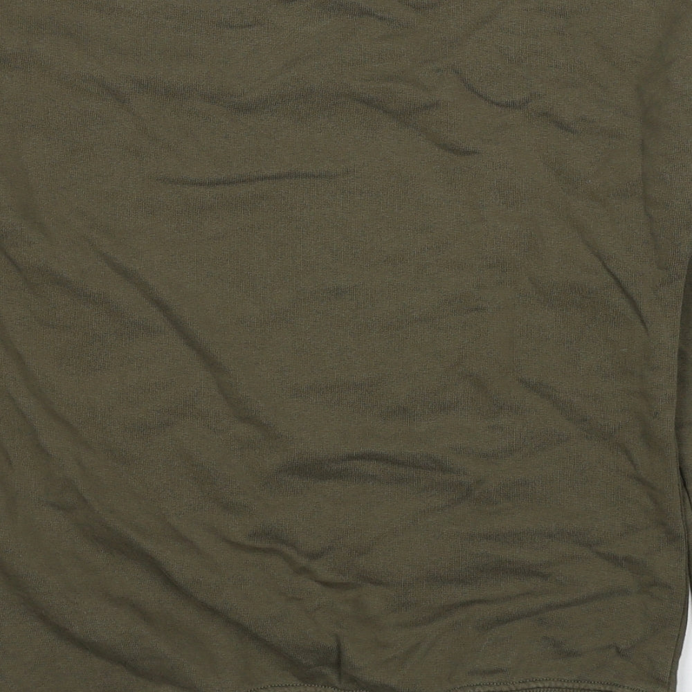 Collins Womens Green Cotton Pullover Sweatshirt Size S Pullover - My Life, My Mind, My Soul
