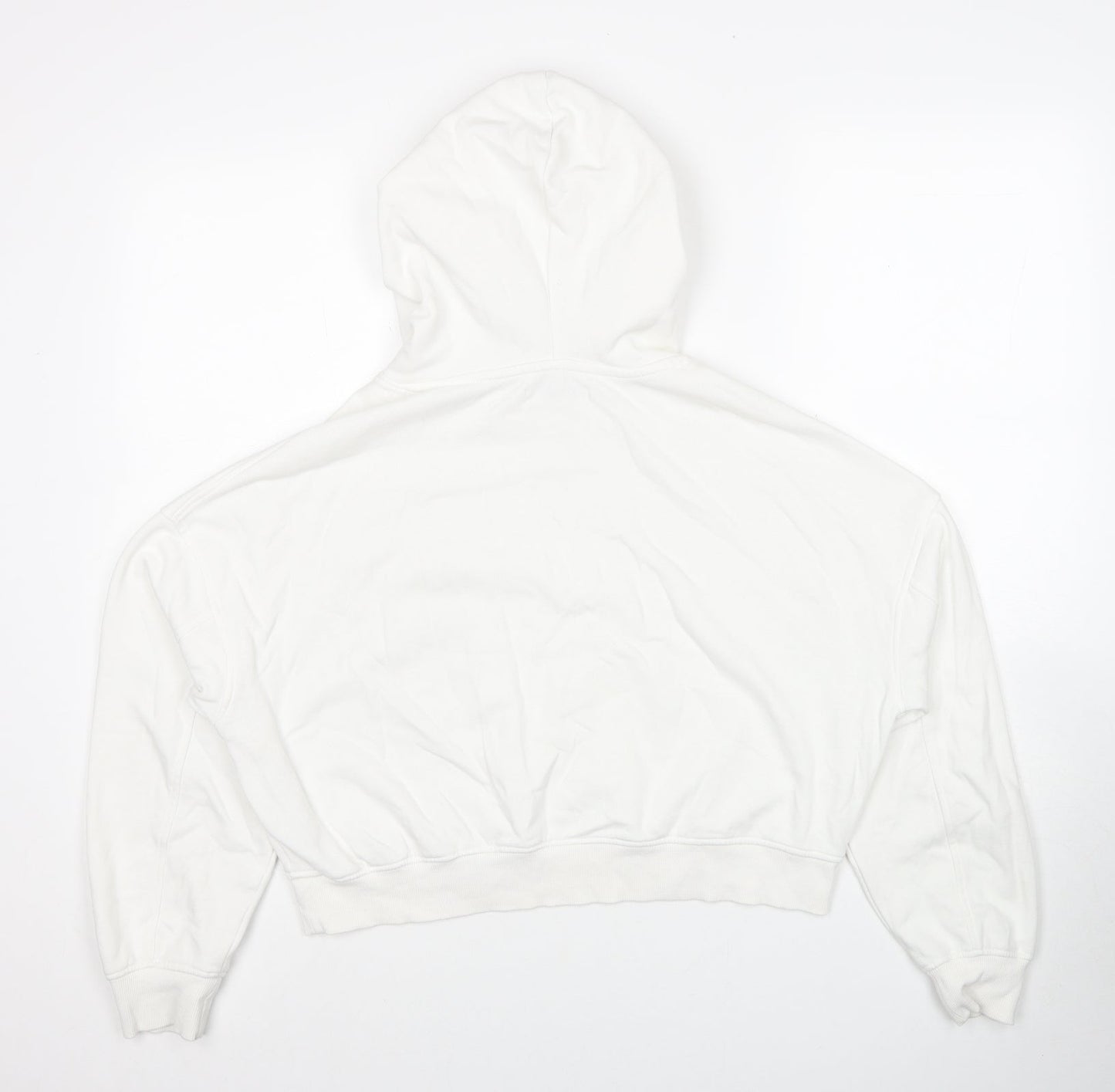 House Brand Womens White Cotton Pullover Hoodie Size XS Pullover - Size XS-S