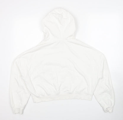House Brand Womens White Cotton Pullover Hoodie Size XS Pullover - Size XS-S