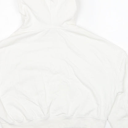 House Brand Womens White Cotton Pullover Hoodie Size XS Pullover - Size XS-S