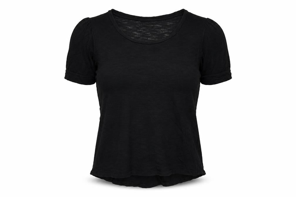 Womens UK Size XS H&M Black Basic T-Shirt