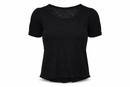 Womens UK Size XS H&M Black Basic T-Shirt