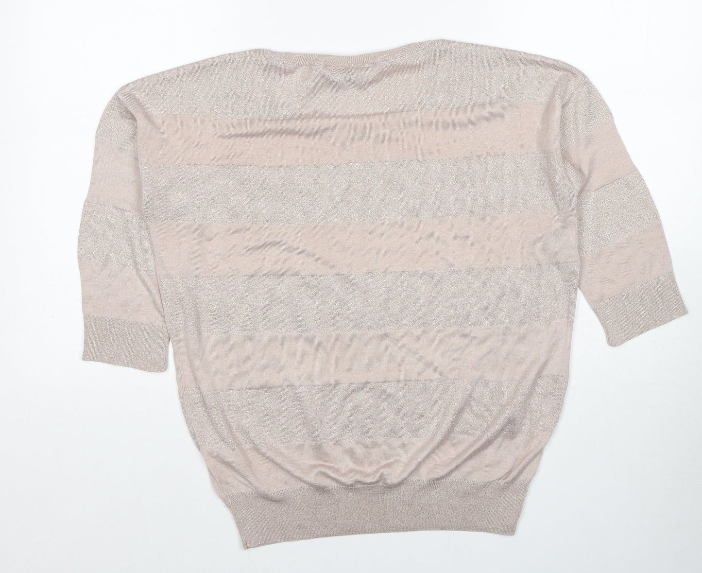 Womens UK Size M Wallis Beige Pullover Jumper