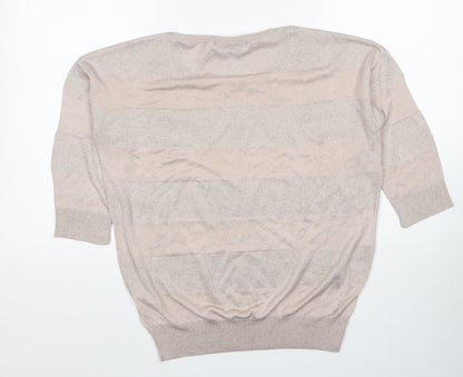 Womens UK Size M Wallis Beige Pullover Jumper