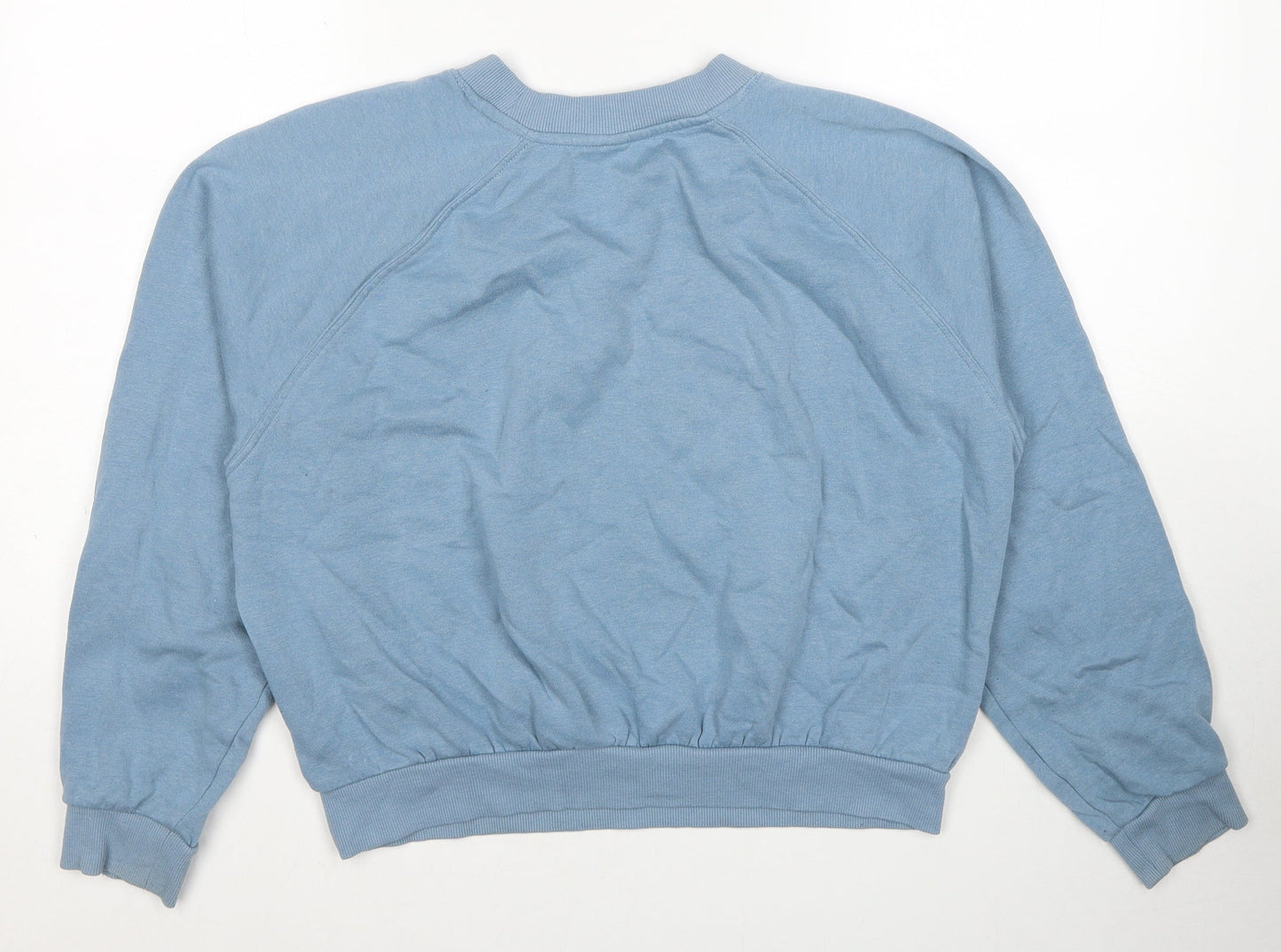 Womens UK Size M Divided by H&M Blue Pullover Sweatshirt