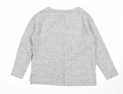 Womens UK Size 14 Marks and Spencer Grey Pullover Jumper