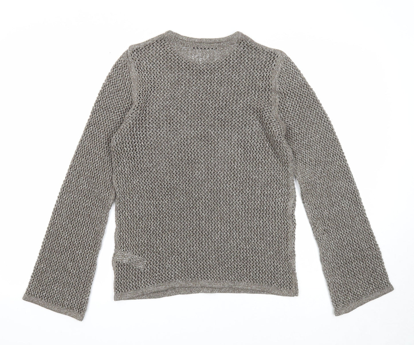 Womens UK Size S Marks and Spencer Grey Pullover Jumper